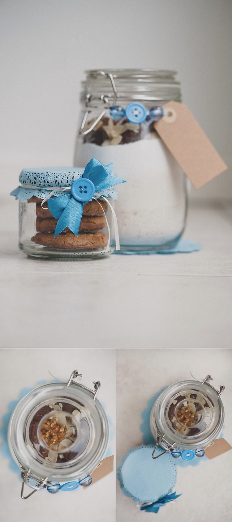 creative christmas present cookies in jar lily sawyer photo
