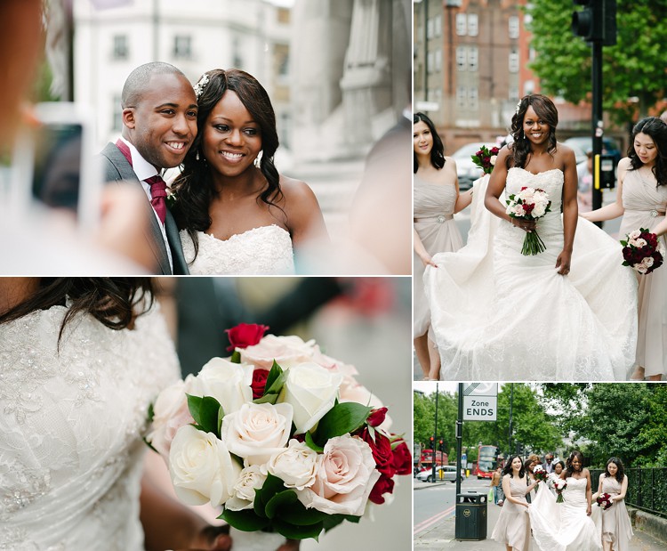 classic vintage wedding St. George's Cathedral Southwark Stoke Newington Town Hall London Lily Sawyer photo