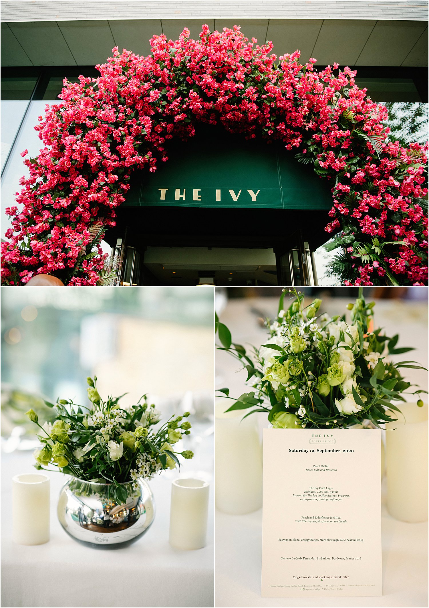 emerald-green-white-london-summer-wedding-the-ivy