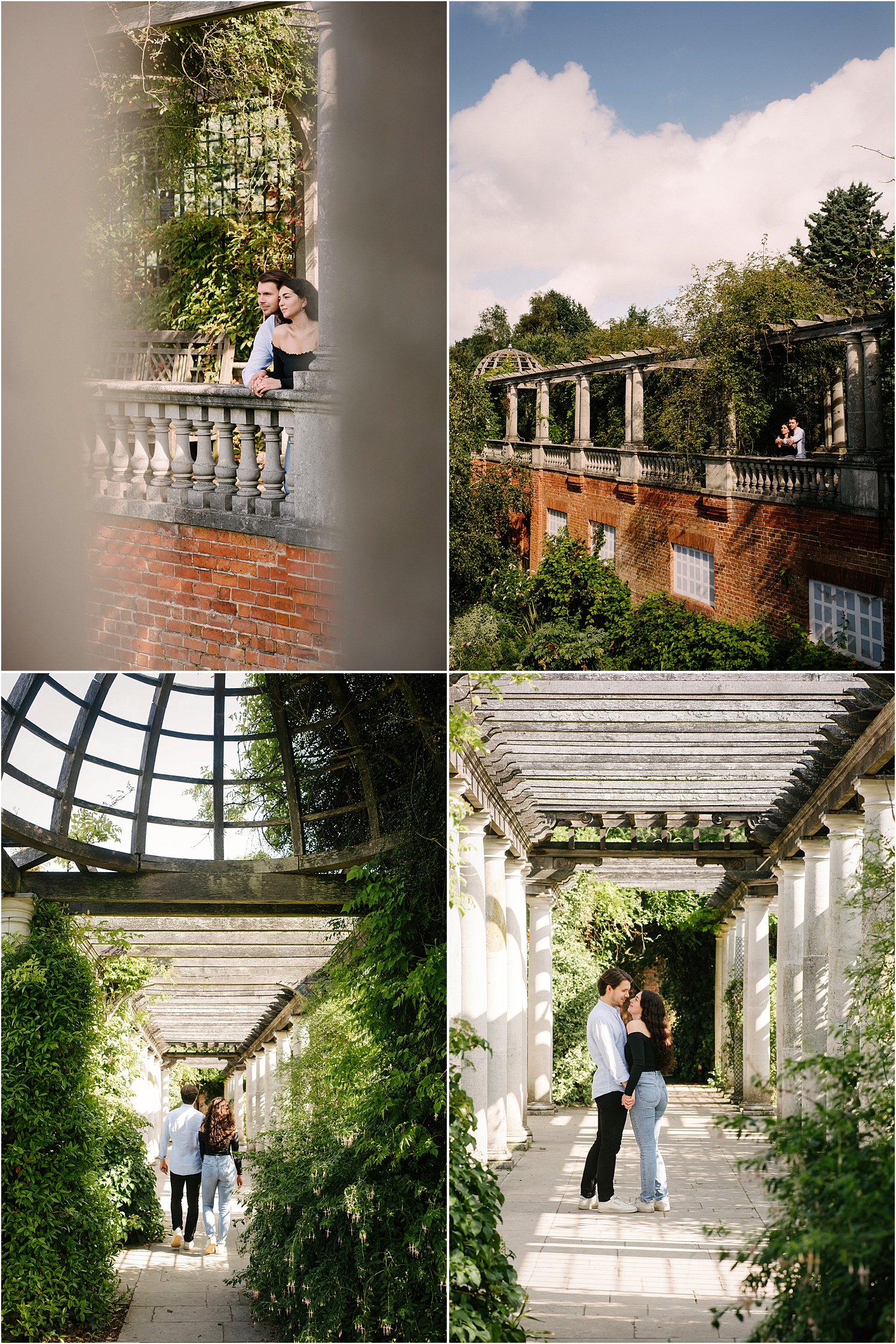 hill-garden-pergola-engagement-photoshoot-hannah-elliott-north-london-lily-sawyer-photography