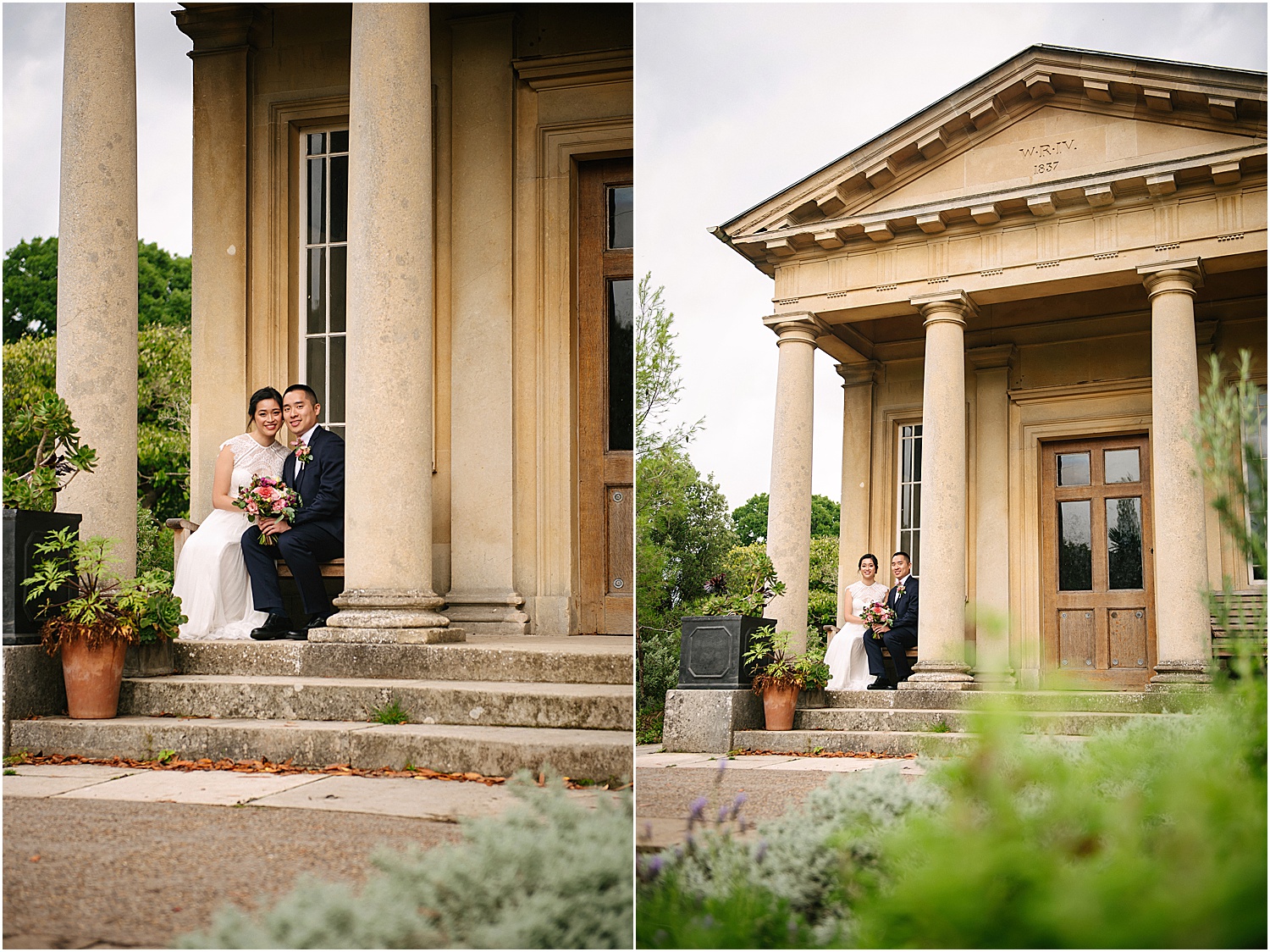 Kew-Gardens-London-Dusky-Pink-Wedding-Jacky-and-Celine-Lily-Sawyer-photo